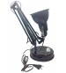 Long Arm Table Lamp, Lamp for Doctor, Study, Office Uses, or Industrial Work, Black Color 